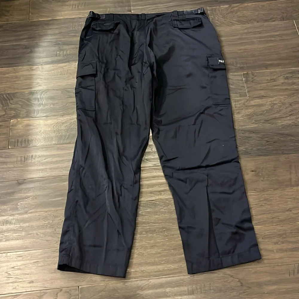 Polo Sport Ralph Lauren blue Cargo Pants Made in USA Vintage Mens 42x32